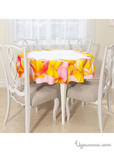 Скатерть, D 145 см, Сирень, цвет мультиколор