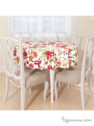 Скатерть, D 145 см, Сирень, цвет мультиколор