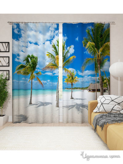 Шторы, 145*260 см, 2 шт. Сирень, цвет мультиколор