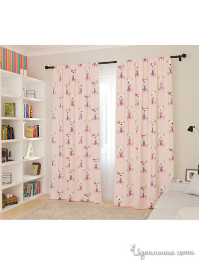 Шторы, 145*260 см, 2 шт. Сирень, цвет мультиколор