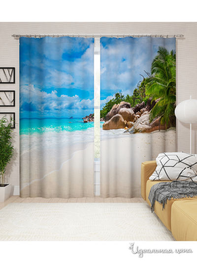 Шторы, 145*260 см, 2 шт. Сирень, цвет мультиколор