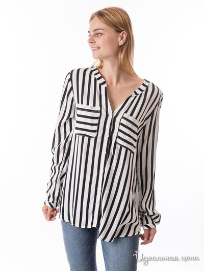 Блуза Street One, цвет черный