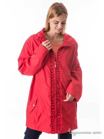 Плащ m.collection, цвет красный