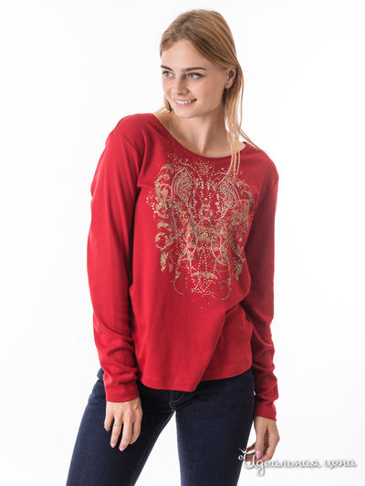 Лонгслив Olsen, цвет красный