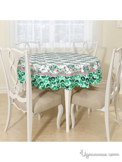 Скатерть, D 145 см, Сирень, цвет мультиколор