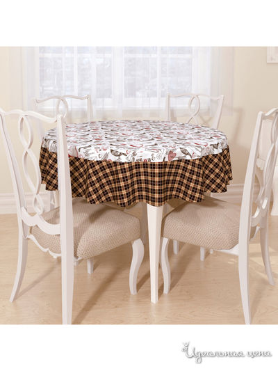 Скатерть, D 145 см, Сирень, цвет мультиколор