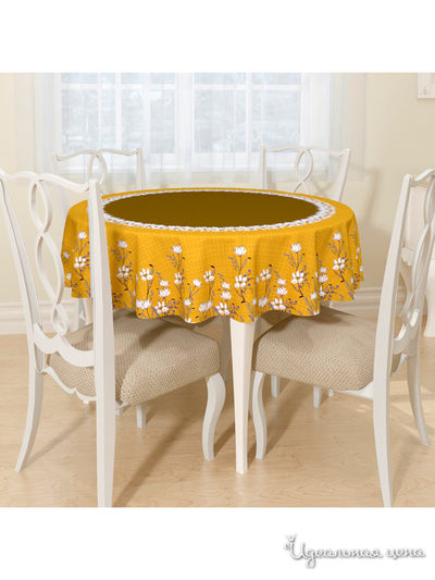 Скатерть, D 145 см, Сирень, цвет мультиколор