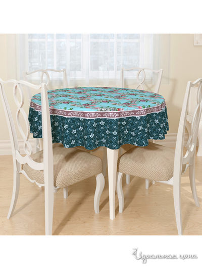 Скатерть, D 145 см, Сирень, цвет мультиколор