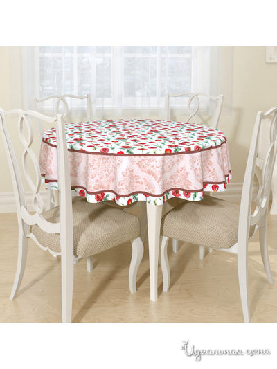 Скатерть, D 145 см, Сирень, цвет мультиколор