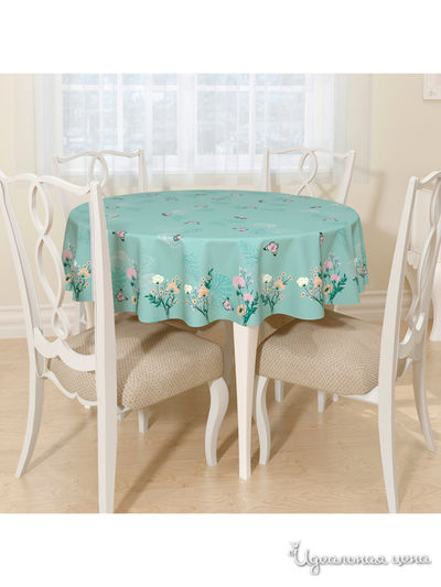 Скатерть, D 145 см, Сирень, цвет мультиколор