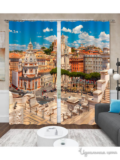 Шторы, 145*260 см, 2 шт. Сирень, цвет мультиколор