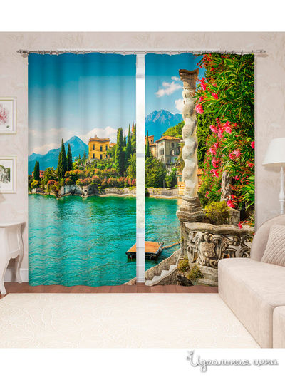 Шторы, 150*260 см, 2 шт. Сирень, цвет мультиколор