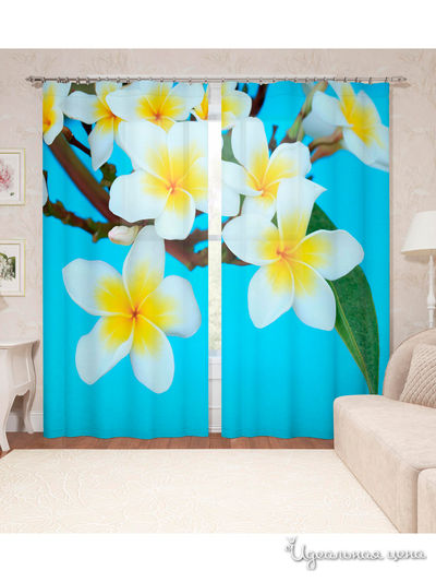 Шторы, 150*260 см, 2 шт. Сирень, цвет мультиколор