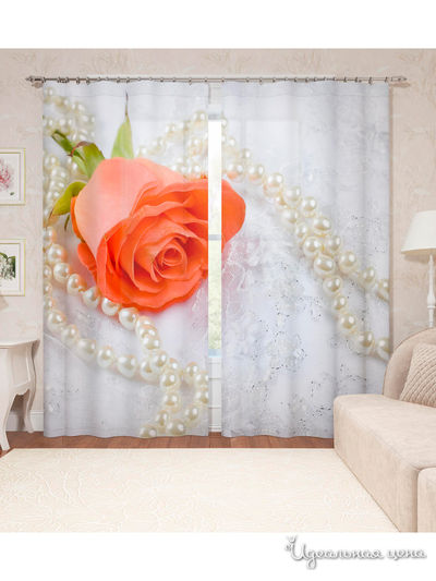 Шторы, 150*260 см, 2 шт. Сирень, цвет мультиколор