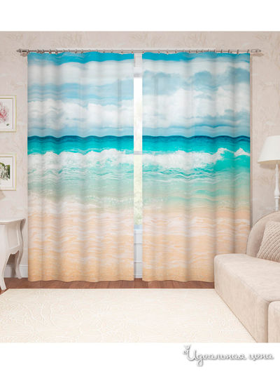 Шторы, 150*260 см, 2 шт. Сирень, цвет мультиколор