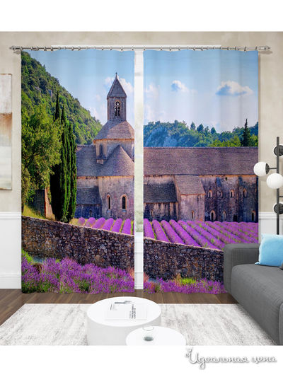 Шторы, 150*260 см, 2 шт. Сирень, цвет мультиколор