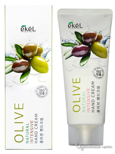 Крем для рук интенсивный с экстрактом оливы, 100 мл, Ekel