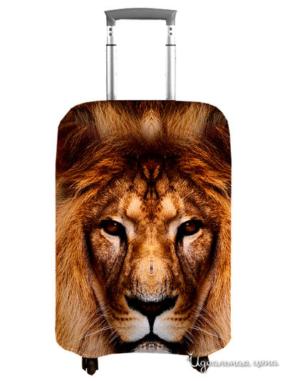 Чехол на чемодан, М (высота 70 см) Сирень, цвет мультиколор