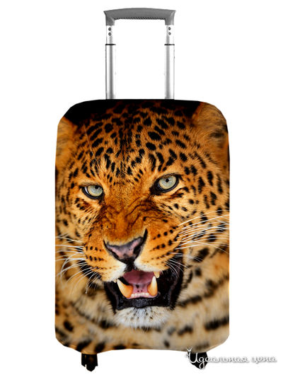 Чехол на чемодан, М (высота 70 см) Сирень, цвет мультиколор