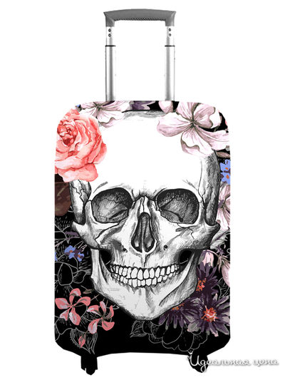 Чехол на чемодан, S (высота 55 см) Сирень, цвет мультиколор