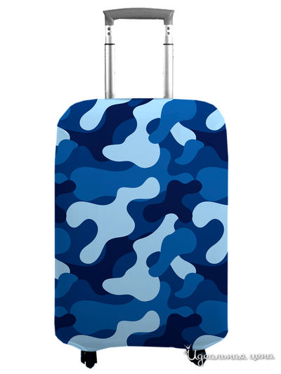 Чехол на чемодан, S (высота 55 см) Сирень, цвет мультиколор