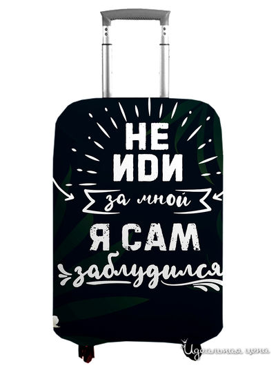 Чехол на чемодан, М (высота 70 см) Сирень, цвет мультиколор