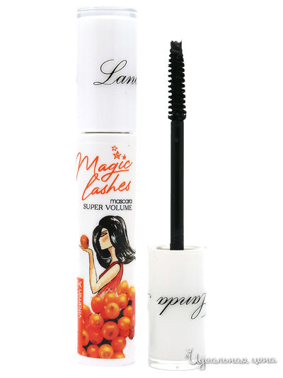 Тушь Магические ресницы Супер объем, black, 13 мл, Landa Branda