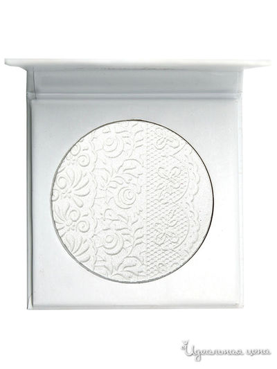 Компактная пудра-хайлайтер Сияющая кожа, snow white, 10 г, Landa Branda