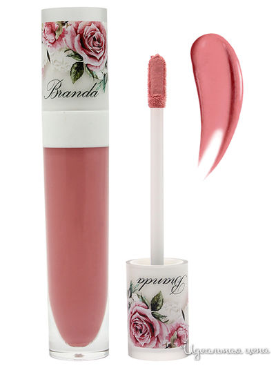 Жидкая матовая помада Стойкость и матовость, pink nude, 7 мл, Landa Branda, цвет розовый