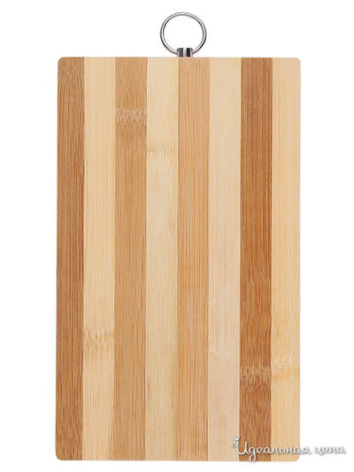 Доска разделочная, 24*14*1,7 см Bravo, цвет бежевый, коричневый