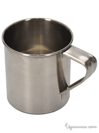 Кружка, 300 мл Weltime, цвет серебристый