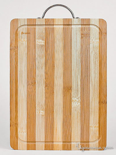 Доска, 32*24*1,5см Bravo, цвет бежевый, коричневый