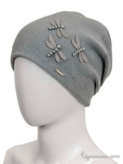 Шапка Deja Fashion, цвет серый