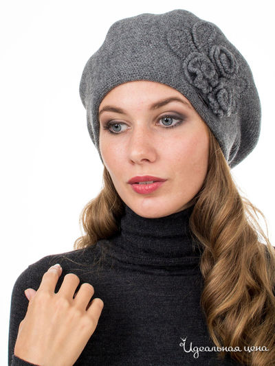 Шапка Deja Fashion, цвет серый