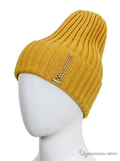 Шапка Deja Fashion, цвет горчичный