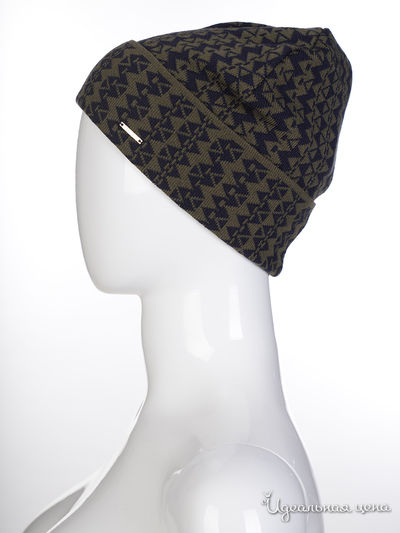 Шапка Deja Fashion, цвет хаки, черный