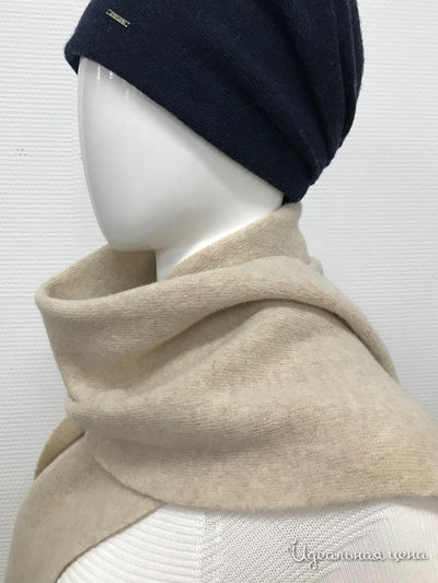 Шарф, 26*194 см Deja Fashion, цвет бежевый