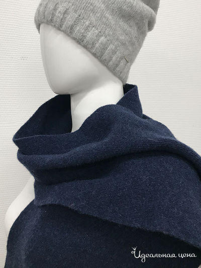 Шарф, 26*194 см Deja Fashion, цвет синий