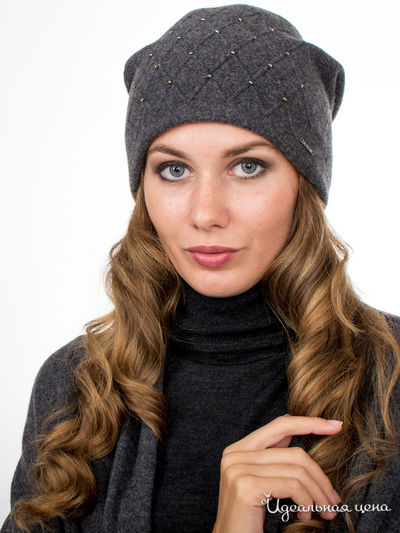 Шапка Deja Fashion, цвет темно-серый