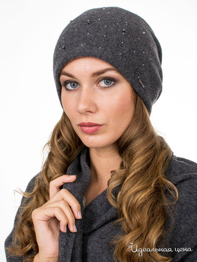 Шапка Deja Fashion, цвет темно-серый