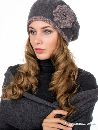 Шапка Deja Fashion, цвет серый