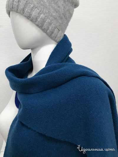 Шарф, 26*194 см Deja Fashion, цвет синий