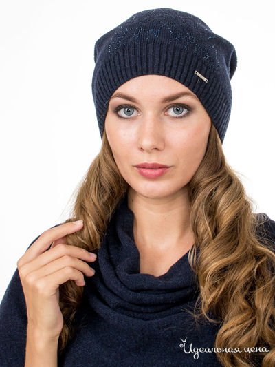 Шапка Deja Fashion, цвет синий