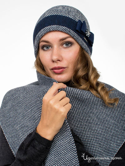 Шапка Deja Fashion, цвет синий