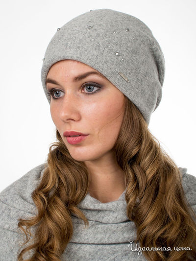 Шапка Deja Fashion, цвет серый