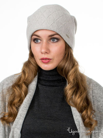 Шапка Deja Fashion, цвет серый