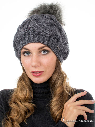 Шапка Deja Fashion, цвет темно-серый