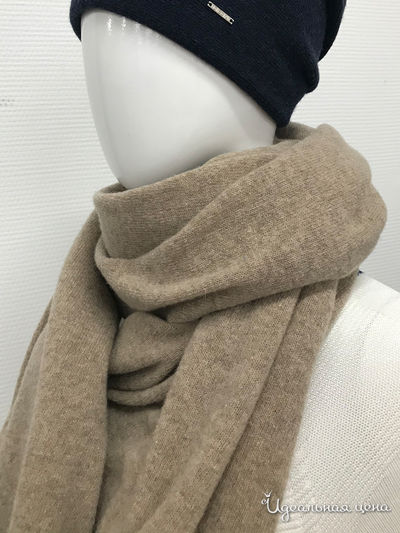 Шарф, 65*190 см Deja Fashion, цвет темно-бежевый