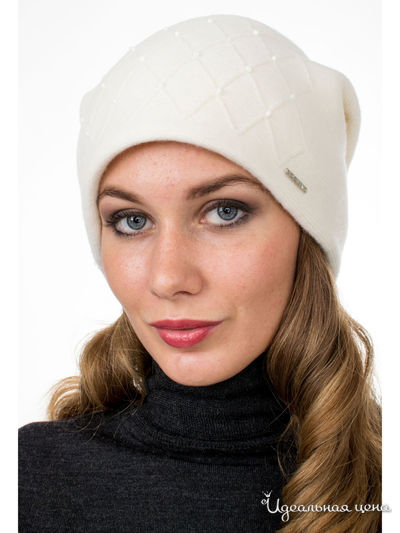 Шапка Deja Fashion, цвет молочный