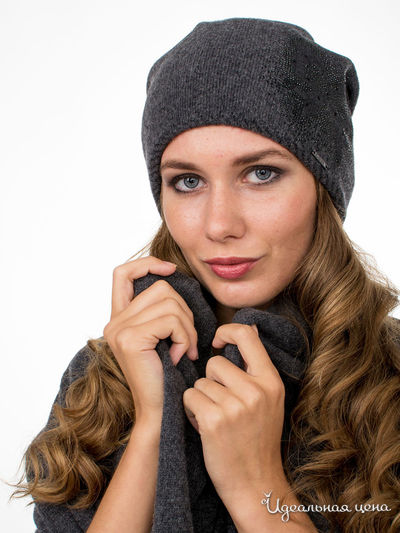 Шапка Deja Fashion, цвет темно-серый